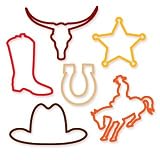 Silly Bandz Western - 24 Pack