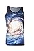 Waves Apparel Men's Sublimation Summer Slim Fit Tank Top (Multiple Designs)