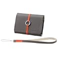 Soft Carrying Case (Genuine Leather) for  DSCT100/ DSCT20/ DSCW55/ DSCW35/ DSCW90/ DSCW80 GRAY