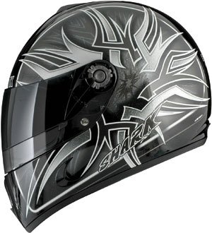 SHARK S800 Boreal, schw./silber/anth., Gr. L