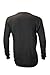 V-Neck Henley Thermal Black. Size: MD