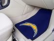 FANMATS 5847 NFL San Diego Chargers Front Carpet Car Mat - 2 Pieces