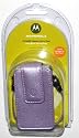 Frosty Pink, Motorola V3 RAZR Fashion Carry Case with Wrist Purse Strap (1 Each)