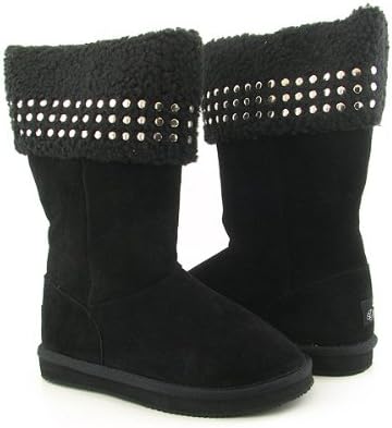 HOUSE OF DEREON Whisper Black Boots Shoes Womens SZ 10