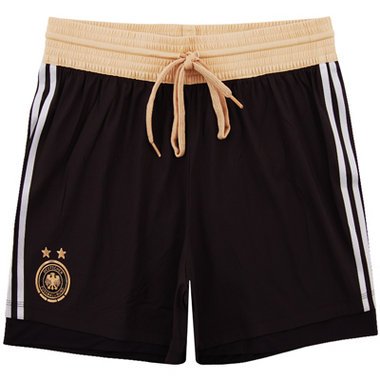 ADIDAS Shorts Damen DFB Home, schwarz/weiß, M