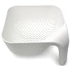 Joseph Joseph Square Anti-tip Colander (White)