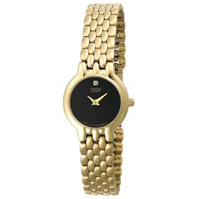 Citizen Women's Gold-Tone Diamond Accented Watch #EN0012-54G