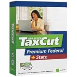TAXCUT/TAX CUT H&R BLOCK PREMIUM FEDERAL + STATE SOFTWARE CD FOR WINDOWS & MAC