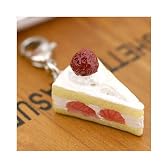ケーキミニチュアマスコット（ショートケーキ）