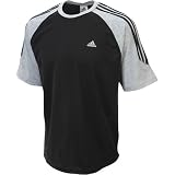 adidas Men's Response Poly Grey Heather Short-Sleeve Top