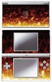 Protective Vinyl Skin Decal for Nintendo DS Lite - Fire Storm