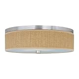 ET2 Lighting E95004-101SN 3 Light Elements Flush Mount Ceiling
