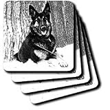 Dogs German Shepherd - German Shepherd - Coasters