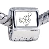 Pugster Pandora Style Bead Egyptian Mau Cat Beads Fits Pandora Bracelet