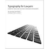 Typography for Lawyers ~ Matthew Butterick