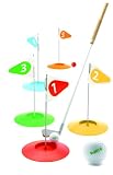 Djeco - Golf Club : Set de Golf - 2 clubs métals + 5 trous Image du produit
