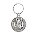 German Shepherd Pewter Keychain, D084KC