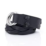 Ceinture Polo Jeans - Ralph Lauren Femme - Rl-w77bl_miracle_1blk