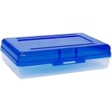 A&W Products Plastic School Box, Assorted Colors (38008)