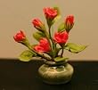 Miniature Artisan Red Roses Floral Arrangement