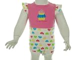 Bon Bebe Cupcake and Heart Bodysuit