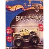 2001 Hot Wheels Monster Jam Red Dot BULLDOZER 1:64 Scale Collectible Truck