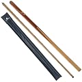Stats Ramin Cue 2 Piece Snooker Pool Stick 57" + Free Leather Case [Misc.]