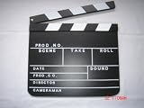Clapper Board Approximately 12 x 10.5 