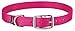 Weaver Leather Livestock Goat Collar, Pink Fusion, Small