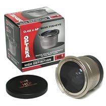 Opteka .42x HD&sup2; Wide Angle Panoramic Macro Fisheye Lens for Fuji FinePix S700 Digital Camera