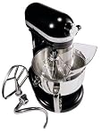 KitchenAid KP26M1XLC Professional 600 Series 6-Quart Stand Mixer, Licorice 