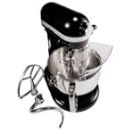 #7: KitchenAid KP26M1XLC Professional 600 Series 6 Quart Stand Mixer, Licorice KitchenAid KP26M1XLC