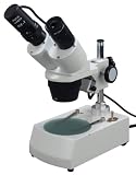 OMAX 20X-40X Digital Binocular Stereo Microscope with Dual Lights System and USB Digital Camera