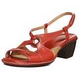  : Clarks Women's Paradise Sandal,Coral,5 M