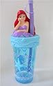 Disney Princess Ariel 12 oz plastic tumbler with straw
