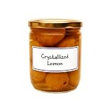 3 jars of L'Epicurien French imported Crystallized Lemons in glass jar 8.8 oz ~ save on shipping too!