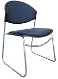 Set of 4 Padded Stack Chairs