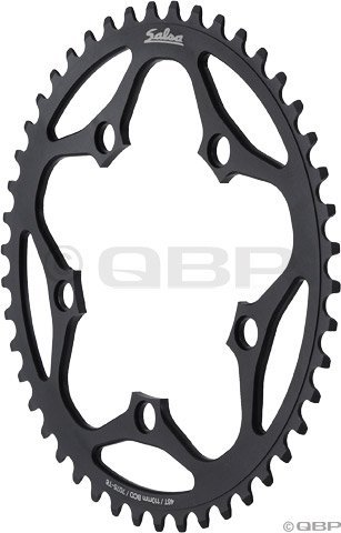Salsa 45t 110mm 5-bolt Outer Chainring Black