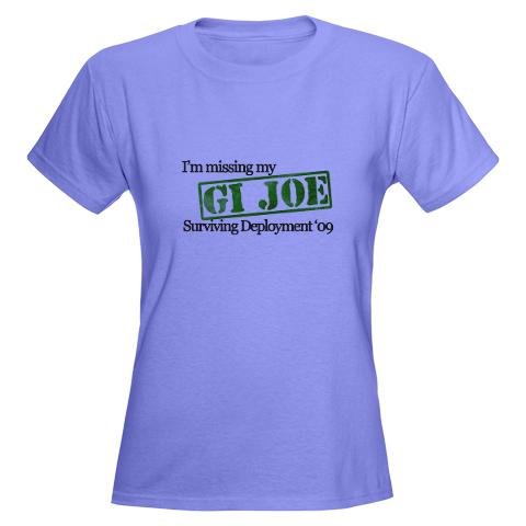  I'm Missing my GI JOE Military Women's Dark T-Shirt by CafePress