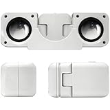 Portable Folding Speakers for iPods & MP3 Players - White (discontinued by manufacturer)