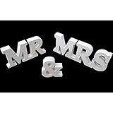 Generic Mr and Mrs Wooden Letters Wedding Decoration/Present