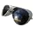 Silver Aviator Sunglasses with Semi Mirrored Lenses Mens and Womens Shades