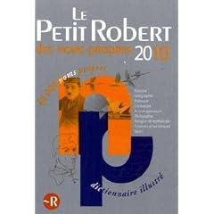 Le Petit Robert des noms propres