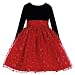 Baby Little Girls Clothing RED SPARKLE Christmas Holiday Dress LITO Girl 12M-12