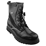 Dockers TEX Damen gefütterte Stiefel Schwarz, Schuhgröße:EUR 40