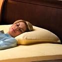 2 (Twin Pack) X Anti Allergy "ULTRAFRESH" treated Memory Foam Pillow / Pillows Treated With , Guenine "SERENITY VISCO 5000" BRAND, With A Luxury Neck Pillow
