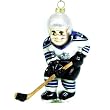 Los Angeles Kings NHL Glass Hockey Player Ornament (4")