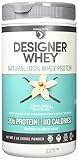 UPC 844334001339 product image for DESIGNER WHEY 100% Premium Whey Protein Powder, French Vanilla, 32 Ounce Contain | upcitemdb.com