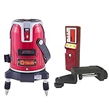 FUKUDA フクダ 5ライン ドット レーザー墨出し器 受光器(FD-9)セット EK-451DP【日本語説明書付属】