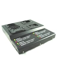 Hitech - Battery Charger For Intermec 318-015-001 Batteries and Equivalents - Four Charging Banks